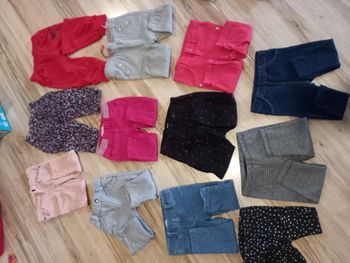 Lot 12 pantalons 12M