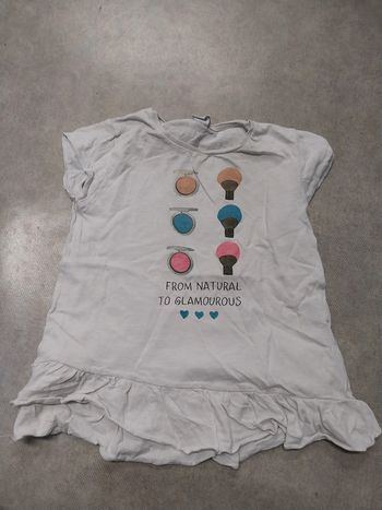 tee shirt tunique fille 5 ans