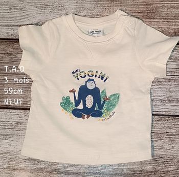 Tee shirt Tape à l'oeil 3 mois