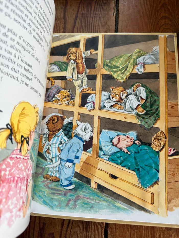 Recueil rare livre album Pierre Probst 3 histoires Caroline Lillipuchiens cirque apprenti magicien - photo numéro 8