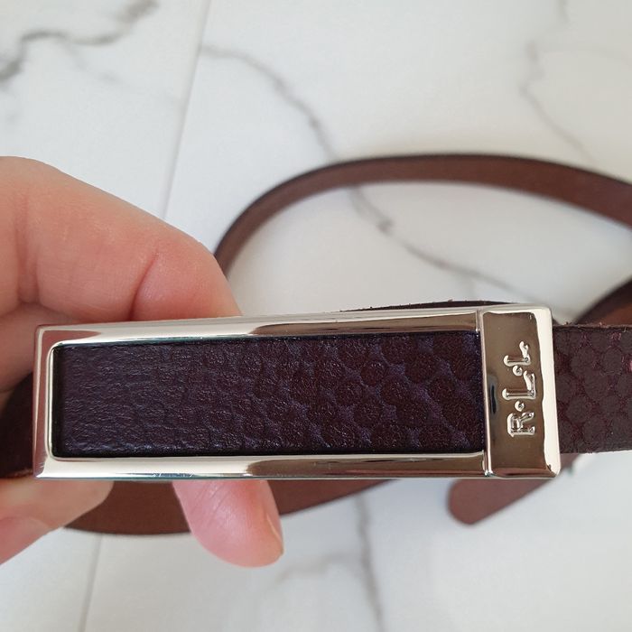 Ceinture en cuir femme Ralph Lauren XL - photo numéro 2