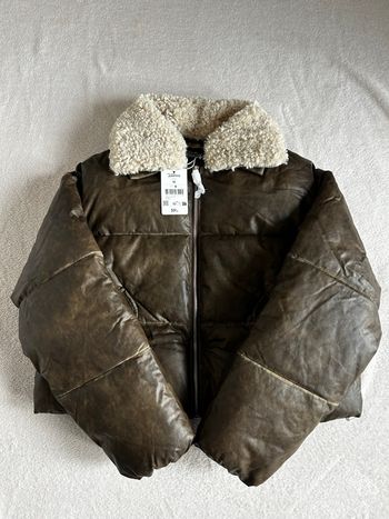 Doudoune Marron Jennyfer – Col Moumoute