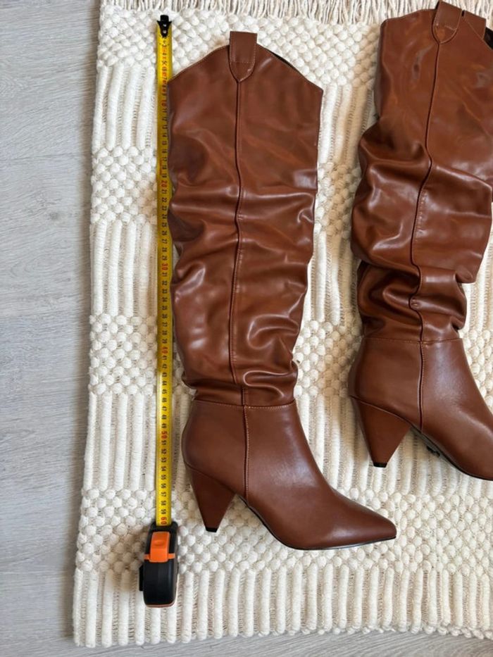 Cuissardes femme marron Taille 38 - photo numéro 8