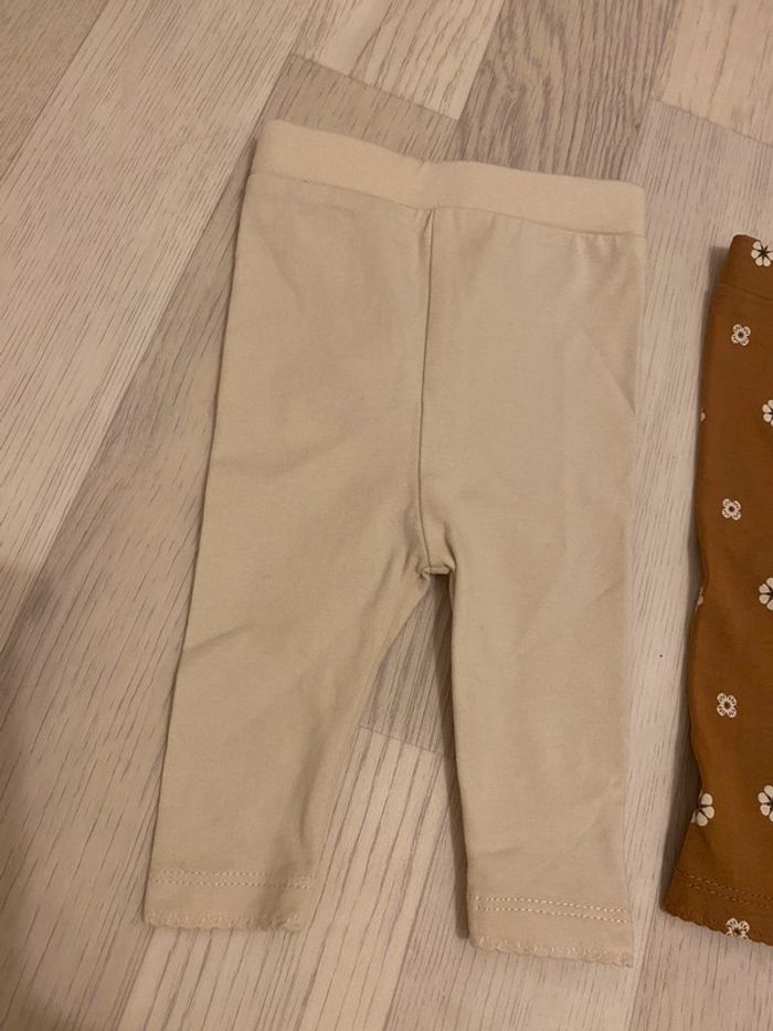 2 Leggings 1 mois Verbaudet - photo numéro 3