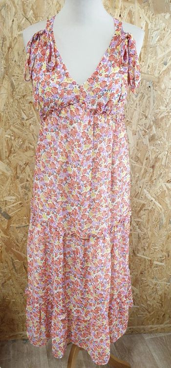 Superbe Robe longue fleurie Taille Unique