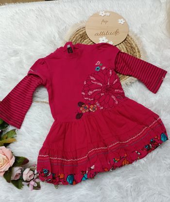 Robe catimini 12 mois fille