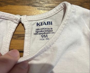 Ensemble fille Kiabi - taille 9 mois