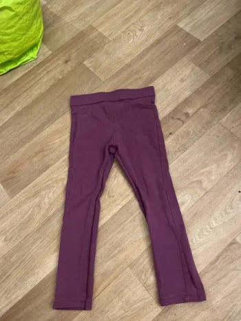 Pantalon violet Kiabi