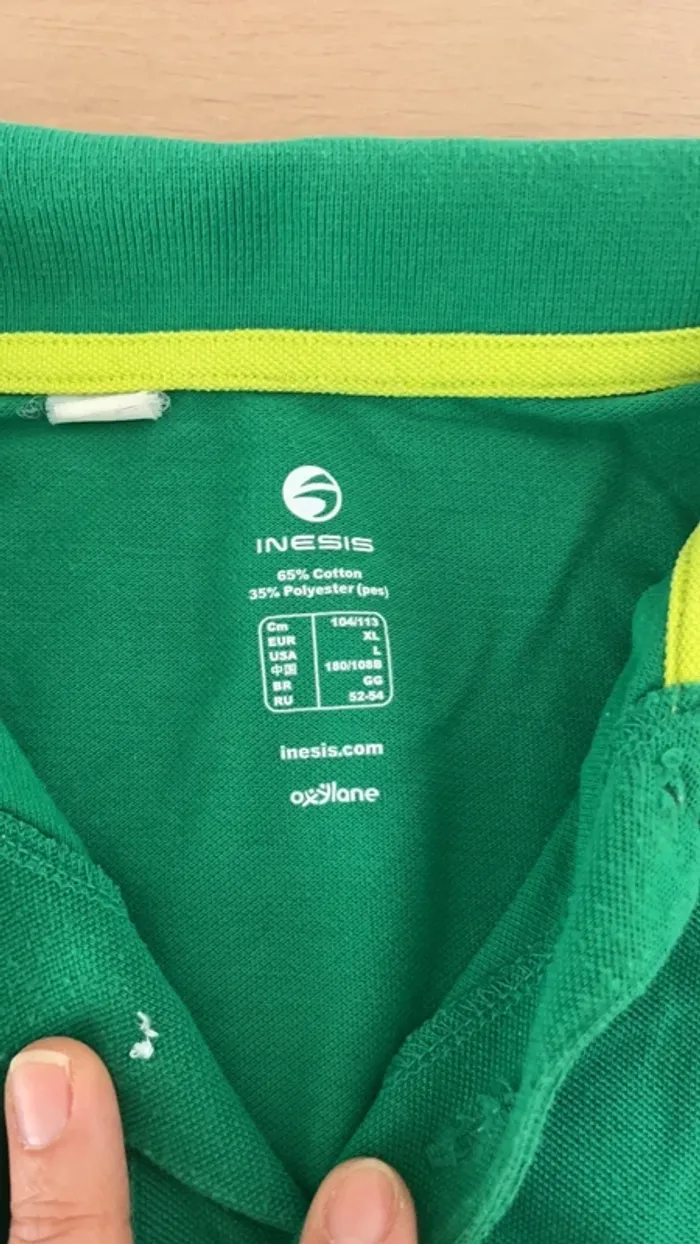 Polo oxylane - photo numéro 3