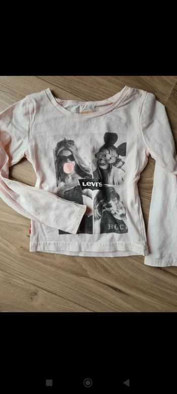 T-shirt Levi's rose pâle