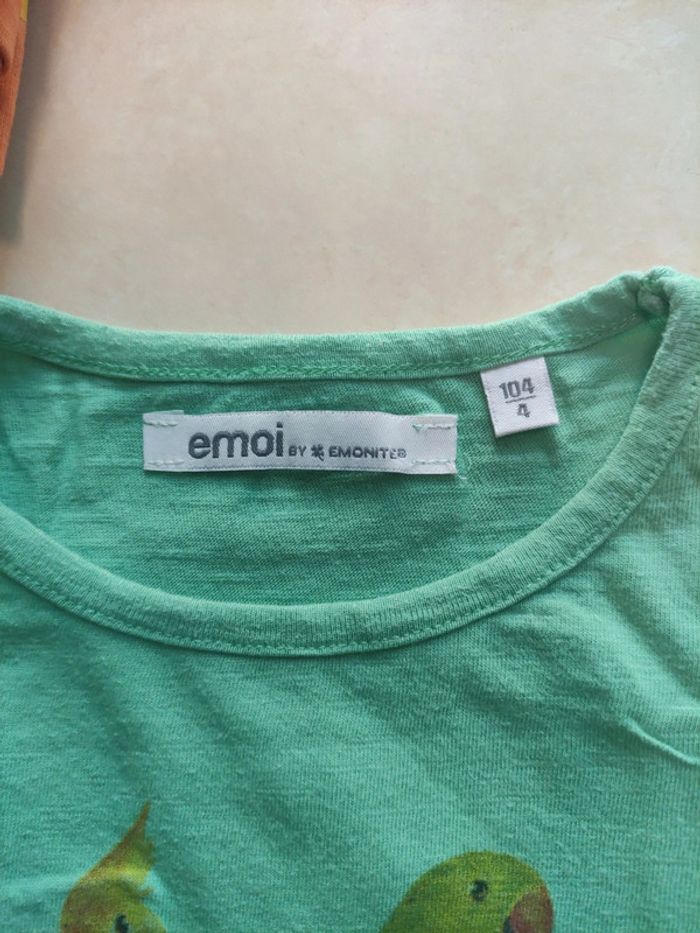 Lot 4 ans : 1 jegging DPAM, 1 t-shirt Tuc Tuc, 1 t-shirt Emoi - photo numéro 8