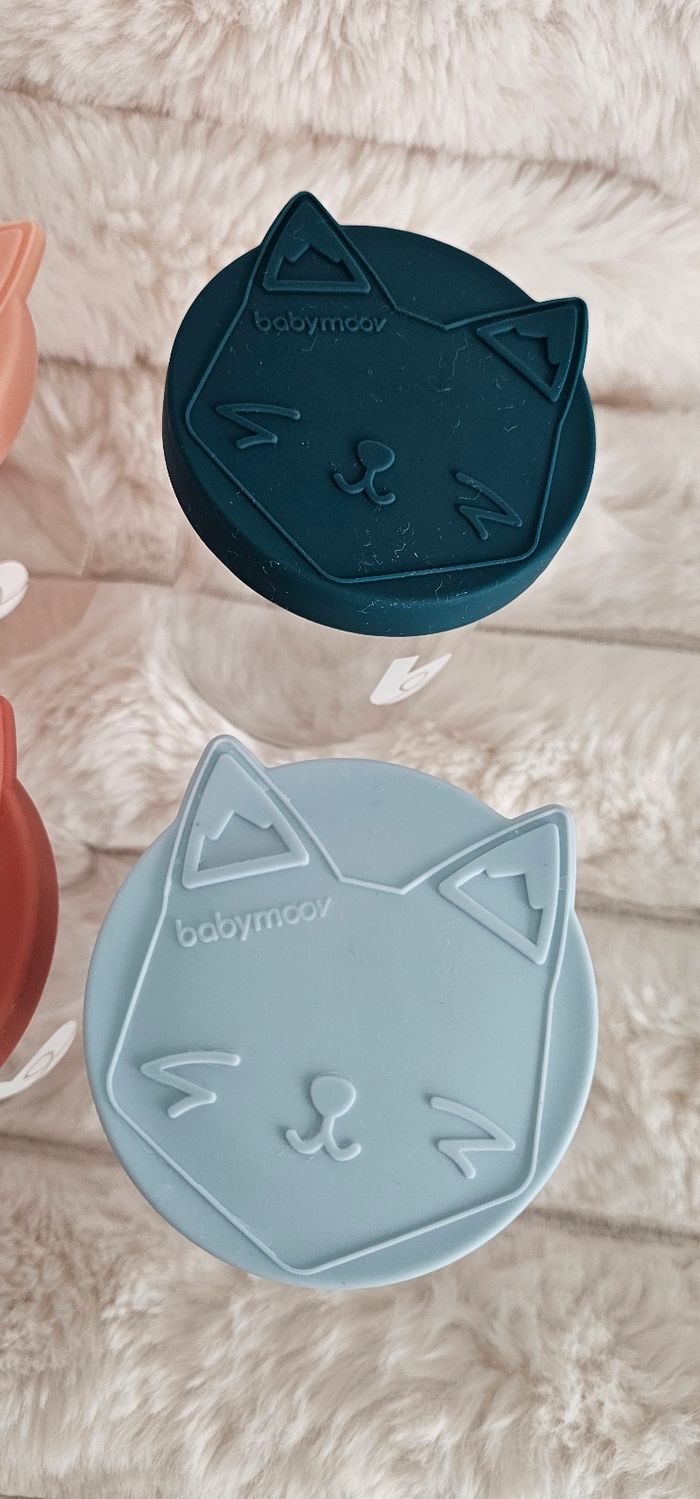 Lot de 6 pots en verre Babymoov chat 🐱 - photo numéro 8