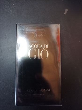 Parfum homme acqua Di Gio élixir 