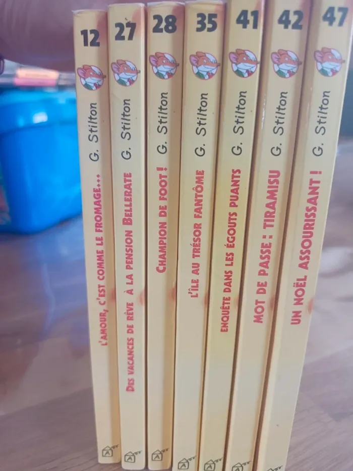 7 Livres Geronimo stilton - photo numéro 3