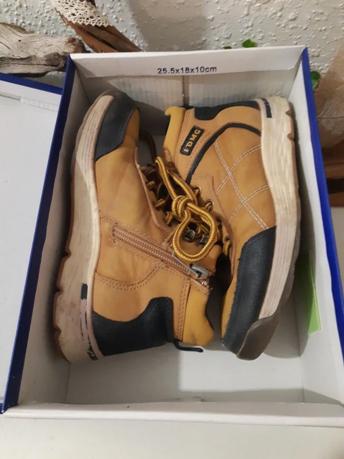 Chaussures hautes garçon taille 30 Camel - photo numéro 9
