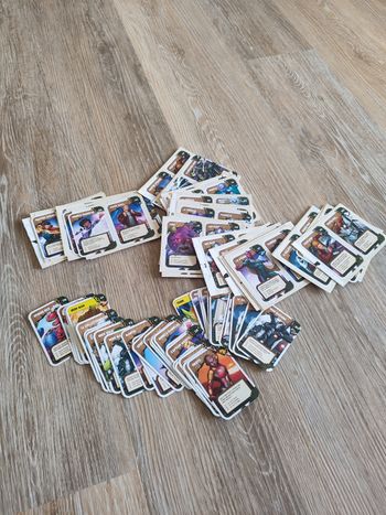 Gros lot de cartes marvel