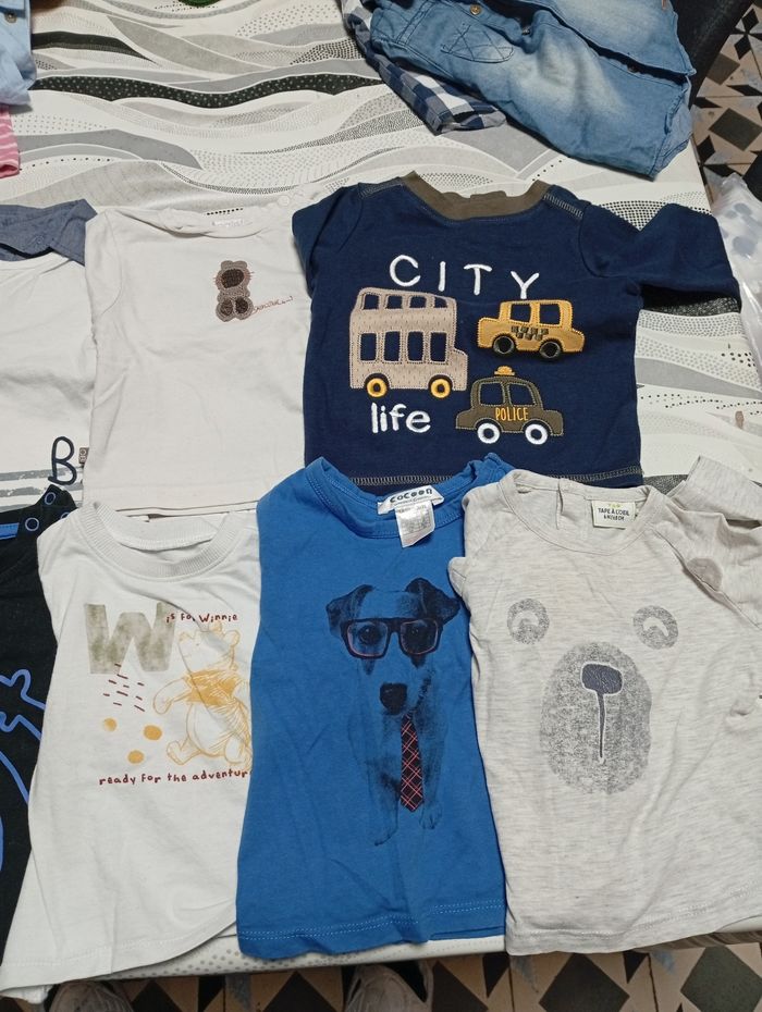 T-shirt LM  en lot - photo numéro 4