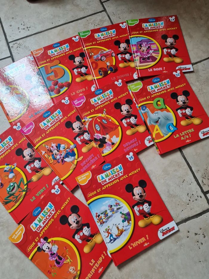 15 livres la maison de mickey joue et apprends altaya - photo numéro 5