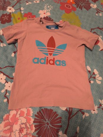 Tee shirt manches courtes adidas 6 ans