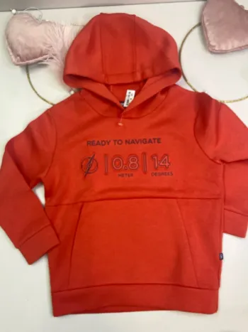 Sweat garçon - capuche - neuf - Okaïdi - Taille 6 ans