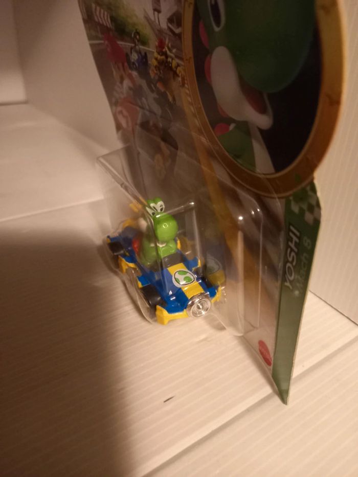 Hotwheel mario kart yoshi Mach 8 - photo numéro 4