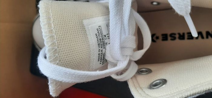 Converse plateforme blanche haute - photo numéro 6