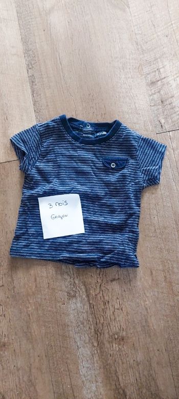 T-shirt 3 mois Kiabi
