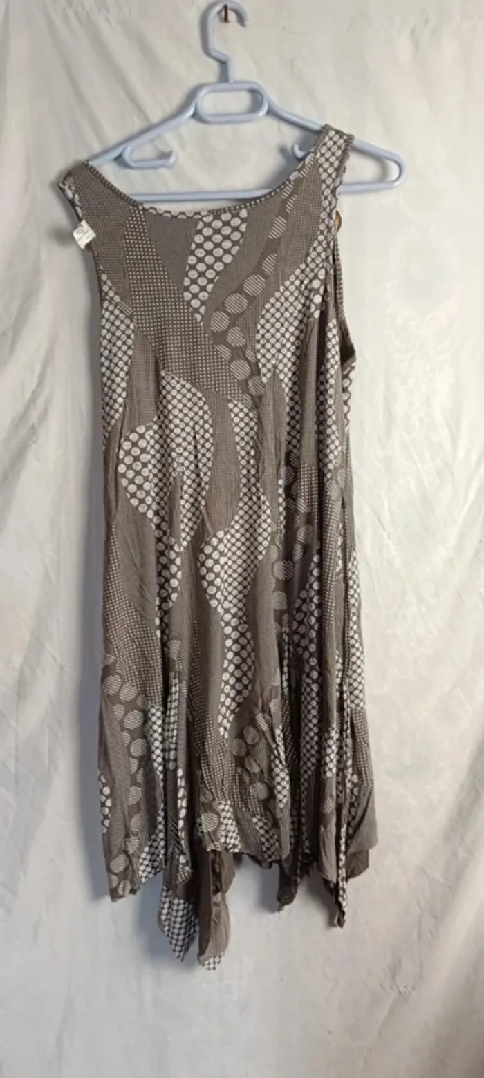 166- Robe casual longue, Taille 40 - photo numéro 2