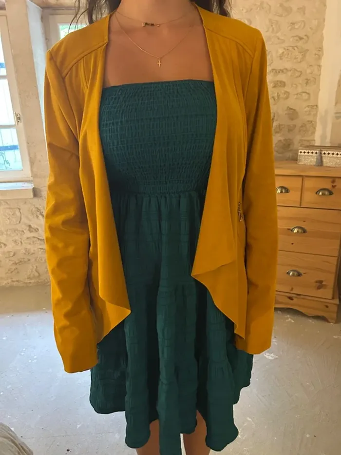 Veste jaune moutarde - photo numéro 7
