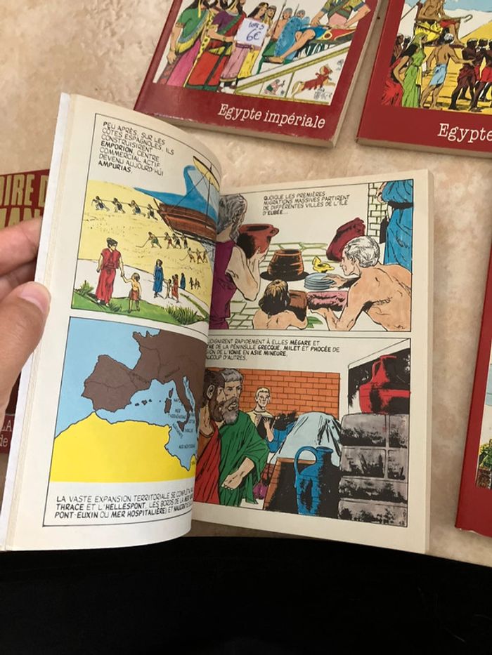 Lot 5 BD "L’Histoire de l’humanité en BD" - photo numéro 8