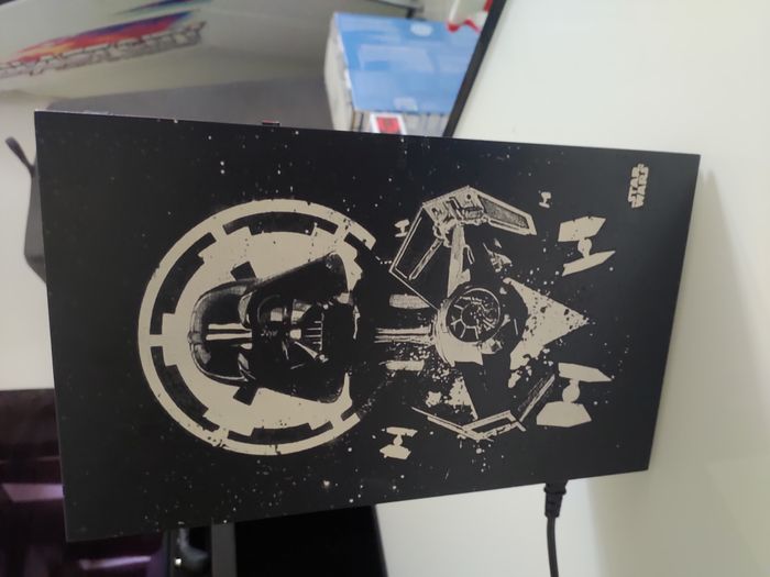 Console Sony Playstation 2 Custom Starwars Dark Vador - photo numéro 2