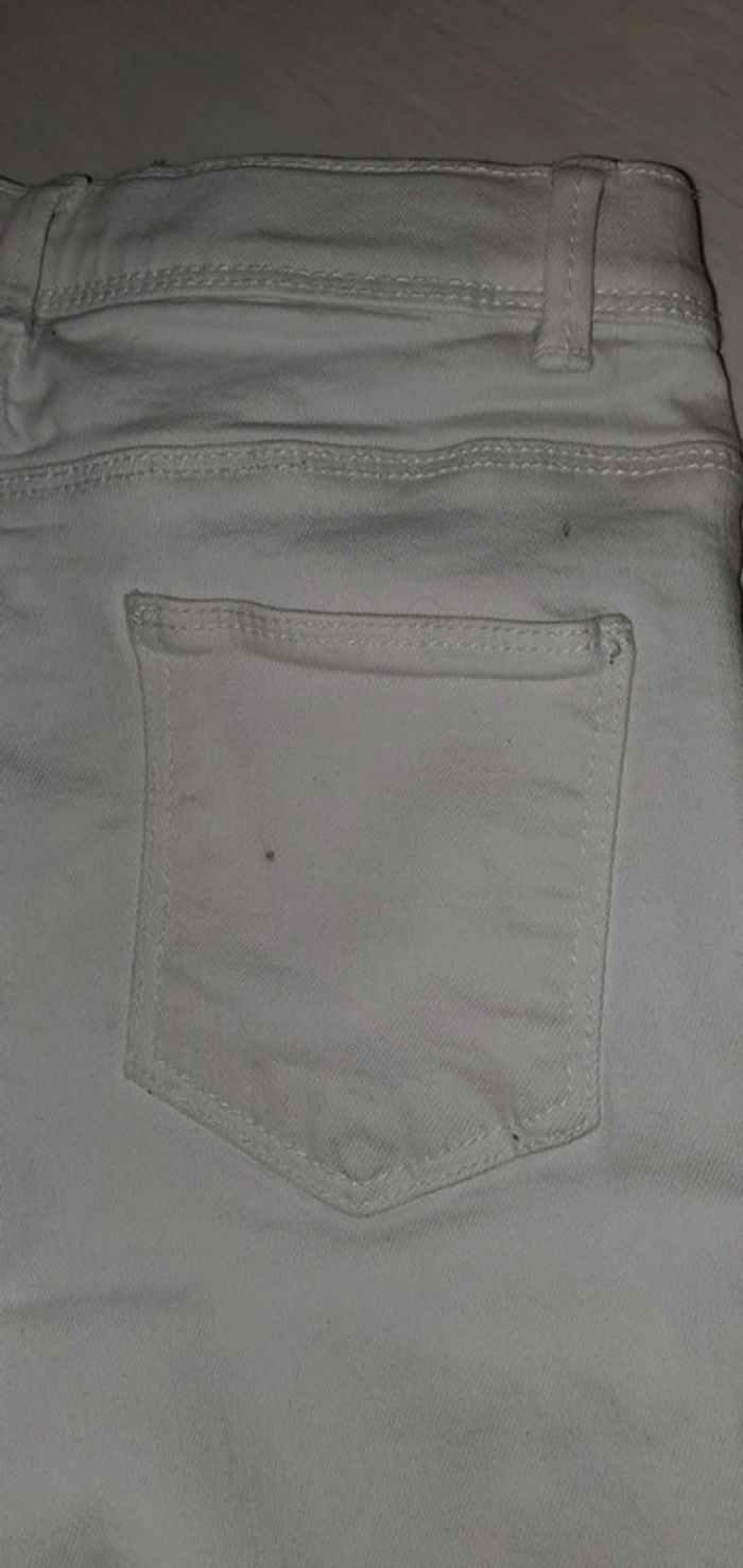 Pantalon blanc slim 8 ans - photo numéro 4