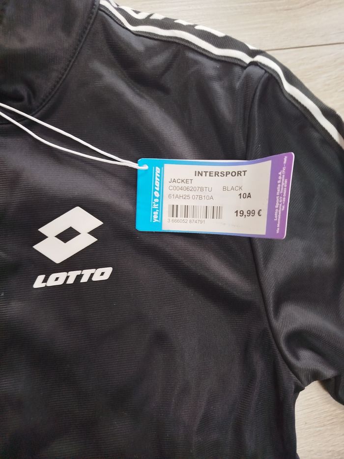 Survêtement lotto 10 ans neuf - photo numéro 4