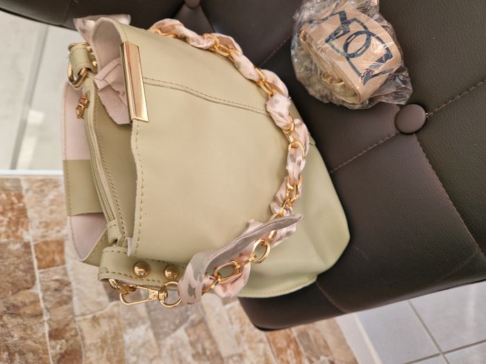 1 sac a main neuf couleur vert pale - photo numéro 4