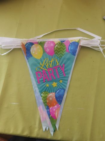 Guirlande anniversaire