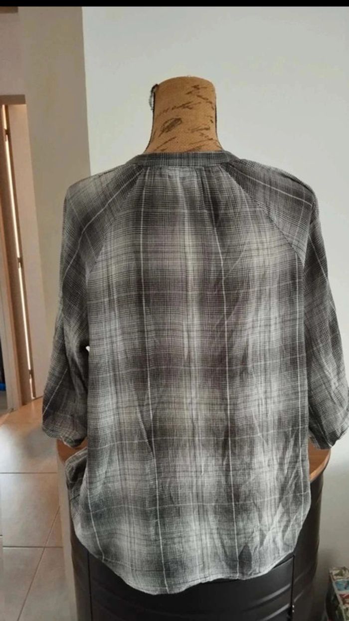 jolie chemise promod grise taille 40 femme - photo numéro 9