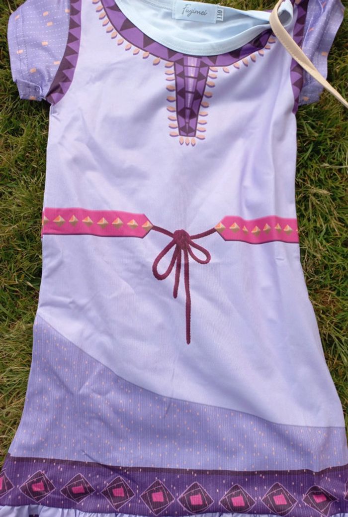 Robe déguisement wish asha avec son sac 4 ans - photo numéro 3