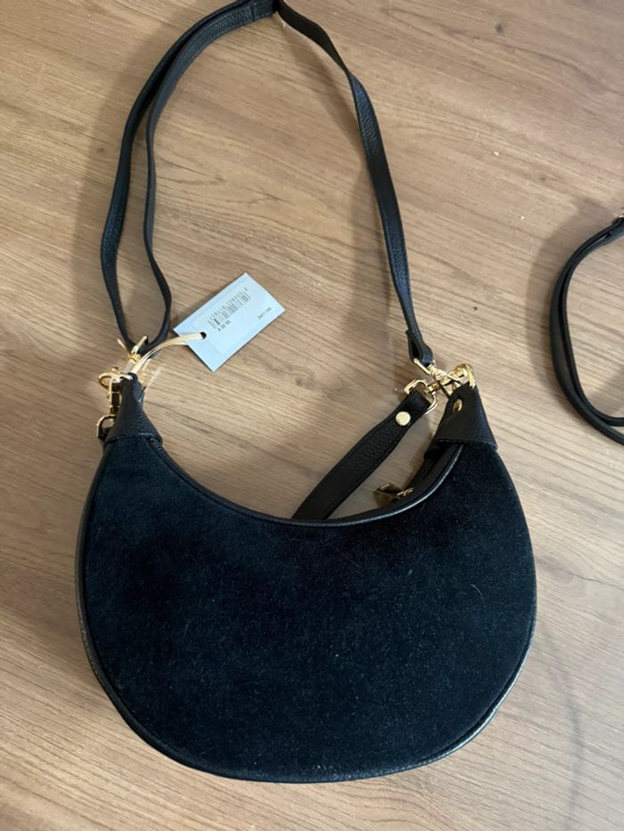 Petit sac à main forme lune - photo numéro 2