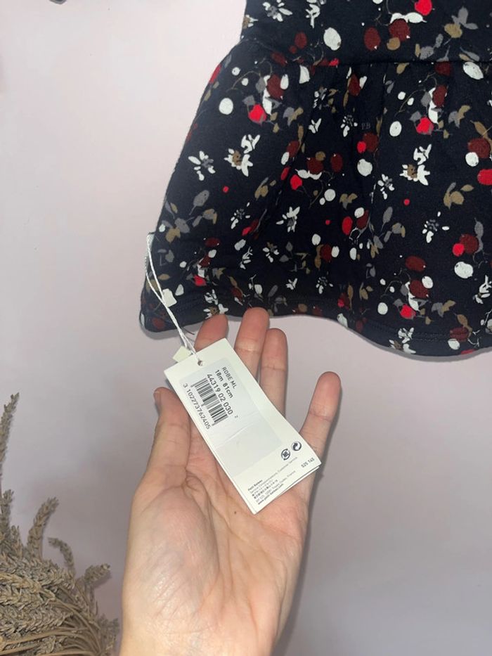 Robe, petit bateau, épaisse neuve avec étiquette, 18 mois - photo numéro 5
