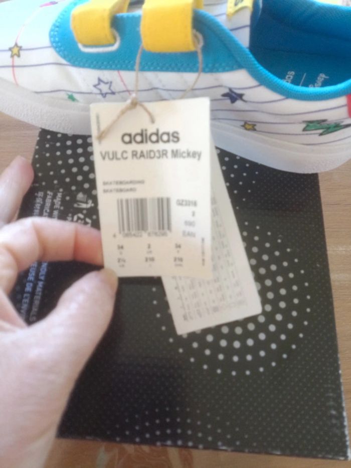 Baskets a scratch adidas mickey - photo numéro 6