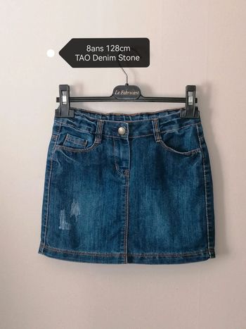 Jupe Denim Stone 8ans 128cm