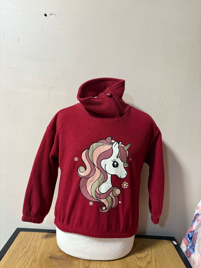 Pull polaire fille taille 116