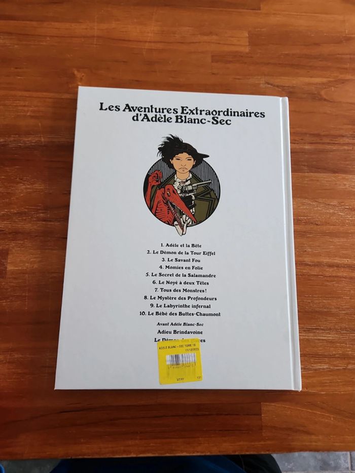 Bande dessinée : Tardi Adèle Blanc-Sec - photo numéro 8