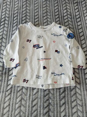 T-shirt manche longue 6 mois