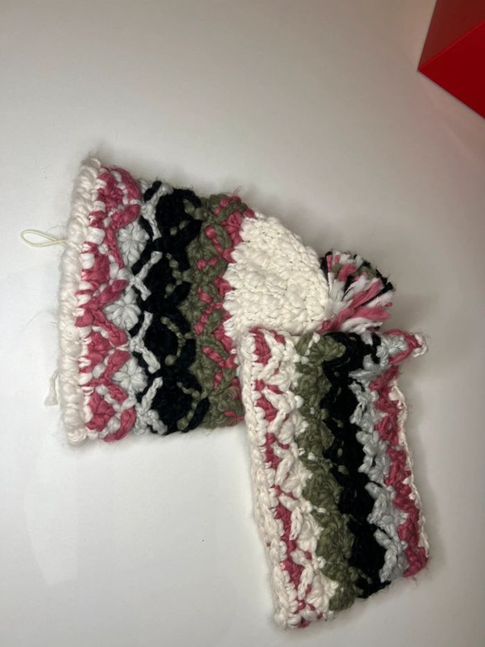 Ensemble bonnet snood