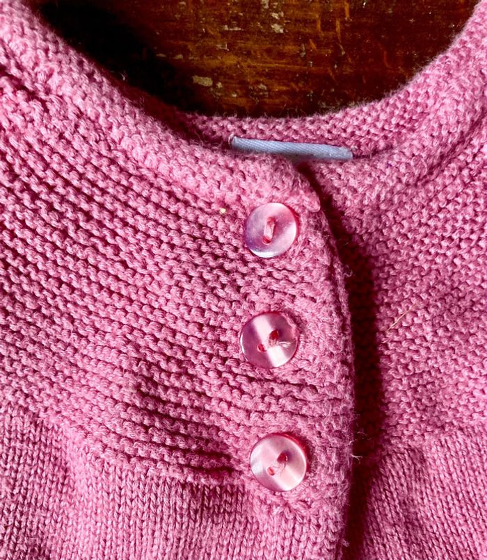 Gilet rose 18 mois Newness - photo numéro 3