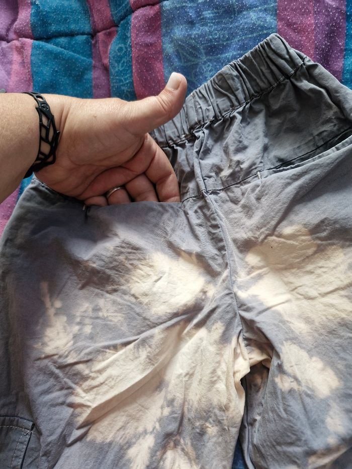 Joli pantalon type cargo Tie&Dye - photo numéro 7