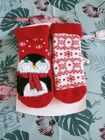 Lots de 2paires chaussettes pointure 15/17 inextenso