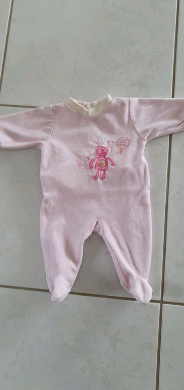 Pyjama bébé fille 3 mois absorba BBF - photo numéro 2
