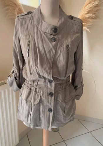 Veste ou trench, kaki, Graine de malice